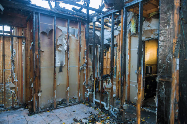 Professional Fire Damage Restoration technician working in Minnetonka, MN